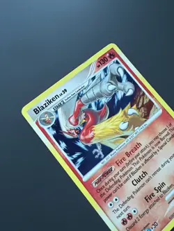 Blaziken - 3/127 - Holo Rare Platinum Base Set Pokemon TCG Card - Image 3