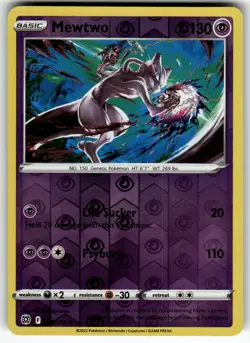 Mewtwo 056/172 SWSH09: Brilliant Stars LP Pokemon Card TCG - Image 1
