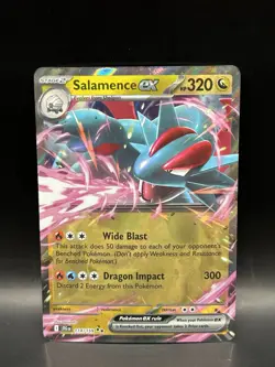 Salamence ex 114/159 - Pokemon Journey Together Card - NM - Image 1