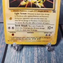 Electabuzz #2 Black Star Promo (MP) Pokemon Card WOTC 1999 WB First Movie HP - Image 3