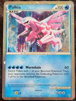 Pokemon Card SL8 Palkia Holo shiny 2011 LP-NM - Image 1
