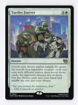 Turtles Forever (Foil) 0027 (R) MTG Teenage Mutant Ninja Turtles (TMT) - Image 1