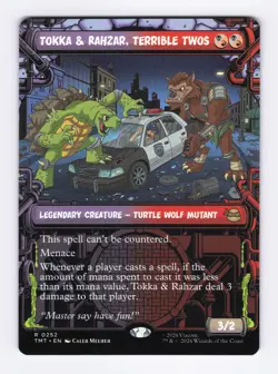 Tokka & Rahzar, Terrible Twos (Showcase) MTG Teenage Mutant Ninja Turtles (TMT) - Image 1
