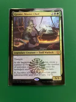 MTG Gyome, Master Chef Commander 2021 Foil English Magic The Gathering NM - Image 1