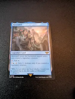 Rivendell NM/M Lord of the Rings MTG Magic Card - Image 1