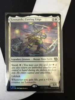 Magic: The Gathering TMNT Mixed Card Lot of 6 - Rare, Foil - Image 3