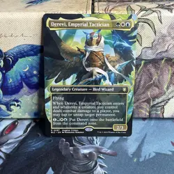 Derevi, Empyrial Tactician #0087 (Borderless) Commander: Bloomburrow Regular NM - Image 1