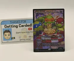 Michelangelo, Weirdness to 11 (Borderless) Teenage Mutant Ninja Turtles Foil - Image 3