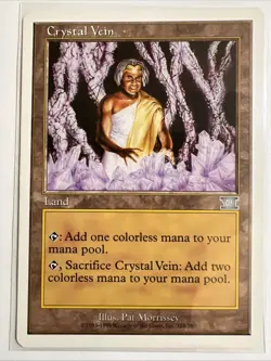 Crystal Vein MTG Classic Sixth Edition LP 322 - Image 1