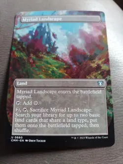 Myriad Landscape (Borderless) Commander Masters Regular - Image 1