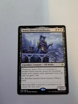 MTG: Ayara, First of Locthwain (LP): Throne of Eldraine - Image 1