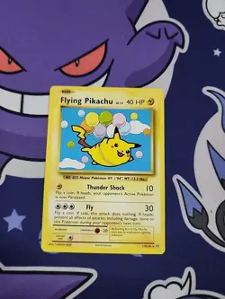 Flying Pikachu 110/108 Pokemon Card – Rare Promo – Collector’s Item - Image 2