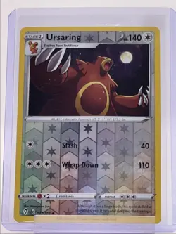 URSARING 2021 POKEMON SWSH EVOLVING SKIES REVERSE HOLO 127/203 Q2045 - Image 1