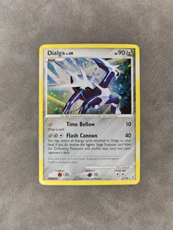 Pokemon TCG Dialga LV.68 1/130 Holo Rare Diamond & Pearl - LP - Image 1