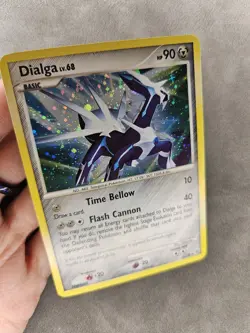 Pokemon TCG Dialga LV.68 1/130 Holo Rare Diamond & Pearl - LP - Image 2