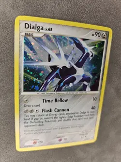 Pokemon TCG Dialga LV.68 1/130 Holo Rare Diamond & Pearl - LP - Image 3
