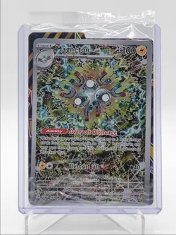 MAGNETON 2024 SEALED POKEMON SURGING SPARKS BLACK STAR PROMO A #159 Q6435 - Image 1