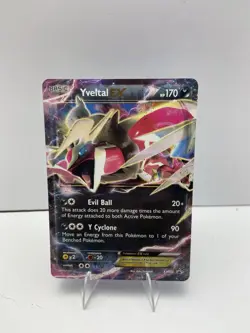 Yveltal EX XY150 Black Star Promo Holo Pokemon FREE SHIPPING - Image 1