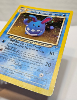 Light Azumarill 13/105 Holo Rare Unlimited Neo Destiny Pokemon 827 - Image 2