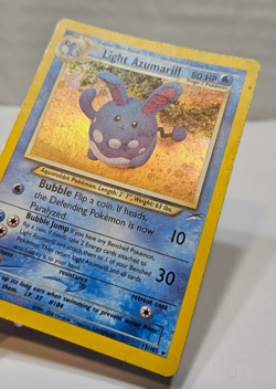 Light Azumarill 13/105 Holo Rare Unlimited Neo Destiny Pokemon 827 - Image 3