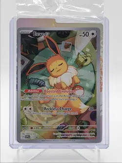 EEVEE 2025 SEALED POKEMON SCARLET & VIOLET BLACK STAR PROMO #173 Q6435 - Image 1