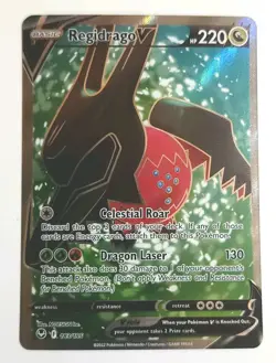 REGIDRAGO V - #183/195 - Ultra Rare Pokemon TCG Silver Tempest NM - Image 1