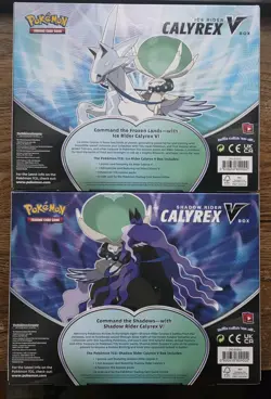 Chilling Reign Ice Rider & Shadow Rider Calyrex V Collection Box - Set of 2 - Image 2