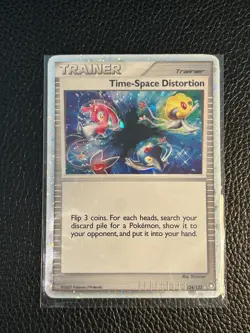 2007 Pokemon Time-Space Distortion 124/123 Mysterious Treasures Holo Rare - Image 1