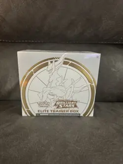 Pokemon TCG Sword Shield Brilliant Stars Elite Trainer Box ETB New Sealed 820650870125 - Image 1