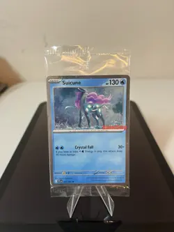 Suicune Gamestop Stamp Exclusive Cosmos Holo Promo SEALED Pokemon TCG - Image 1