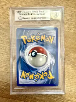 BGS 8 REVERSE FOIL Seadra Legendary #63 Holo Pokemon 2002 MINT (PSA) - Image 2