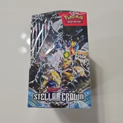 Pokemon Stellar Crown Booster Box - Scarlet & Violet TCG New Sealed Tight Wrap - Image 2