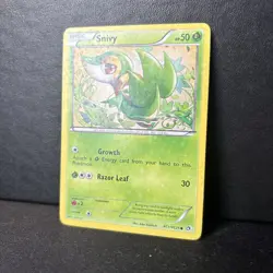 Pokemon TCG NM-Mint condition Snivy RC1/RC25 Reverse Holo Radiant Collection - Image 2