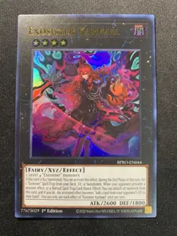 Yu-Gi-Oh Burst Protocol Exosister Karmael Ultra Rare BPRO-EN044 NM!!! - Image 1