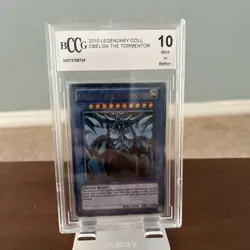 YuGiOh! 2010 Legendary Collection "Obelisk the Tormentor" BCCG 10 MINT - Image 1