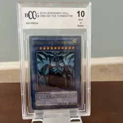 YuGiOh! 2010 Legendary Collection "Obelisk the Tormentor" BCCG 10 MINT - Image 2