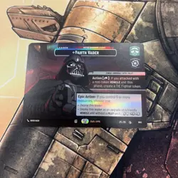 Darth Vader (1002) - Star Wars Unlimited JTL - [SHOWCASE] - Image 2