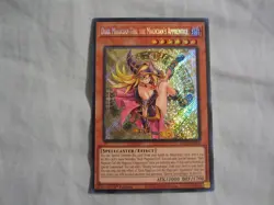 Yu-Gi-Oh! DARK MAGICIAN GIRL THE MAGICIAN'S APPRENTICE Secret Rare ALIN-EN004 - Image 2
