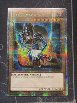 DARK MAGICIAN QUARTER CENTURY SECRET RARE (MINT) LC01-EN005 YUGIOH! - Image 1