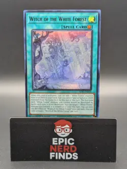Witch Of The White Forest ALIN-EN058 1st Edition Ultra Rare Near Mint Yu-Gi-Oh! - Image 1