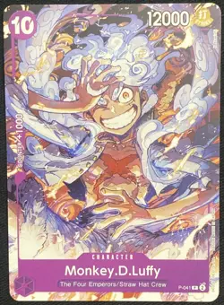 One Piece CCG - Monkey.D.Luffy (041) P-041 One Piece Promotion Cards Promo NM/M - Image 1