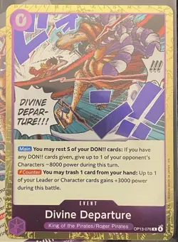 4x Divine Departure OP13-076 R - Carrying on His Will - One Piece English - OP13 - Image 2