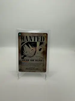 Monkey D Luffy Op13 118 Wanted One Piece Card Game English - Image 1