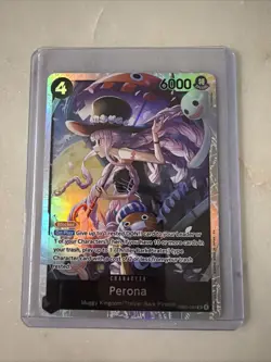 One Piece TCG - Perona SR EB03-045 - NM/M English - In Hand Heroines Ed - Image 1