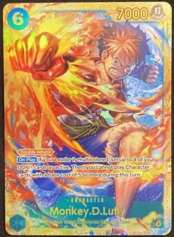One Piece CCG - Monkey D Luffy SEC OP13-118 - Carrying on His Will - OP13 - Image 1