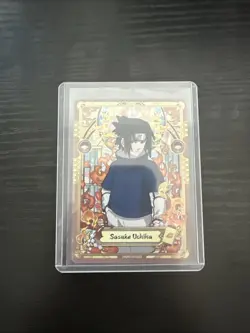 Sasuke Uchiha NARUTO NRSA01-SP-002L5 Naruto Kayou Card - ENGLISH - Heaven Scroll - Image 1
