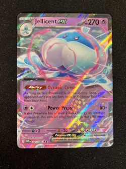 Jellicent ex 045/086 Sv: White Flare Holo Double Rare Pokemon Card TCG - Image 1