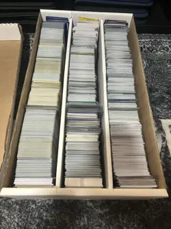 3 Row Full of Pokemon Card Bulk (Holos,EX’s,Shiny,Commons) (some one piece) - Image 1