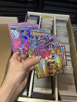 3 Row Full of Pokemon Card Bulk (Holos,EX’s,Shiny,Commons) (some one piece) - Image 2