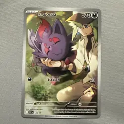 N's Zorua 189 Sv: Scarlet & Violet Promo Cards Holo - Image 1